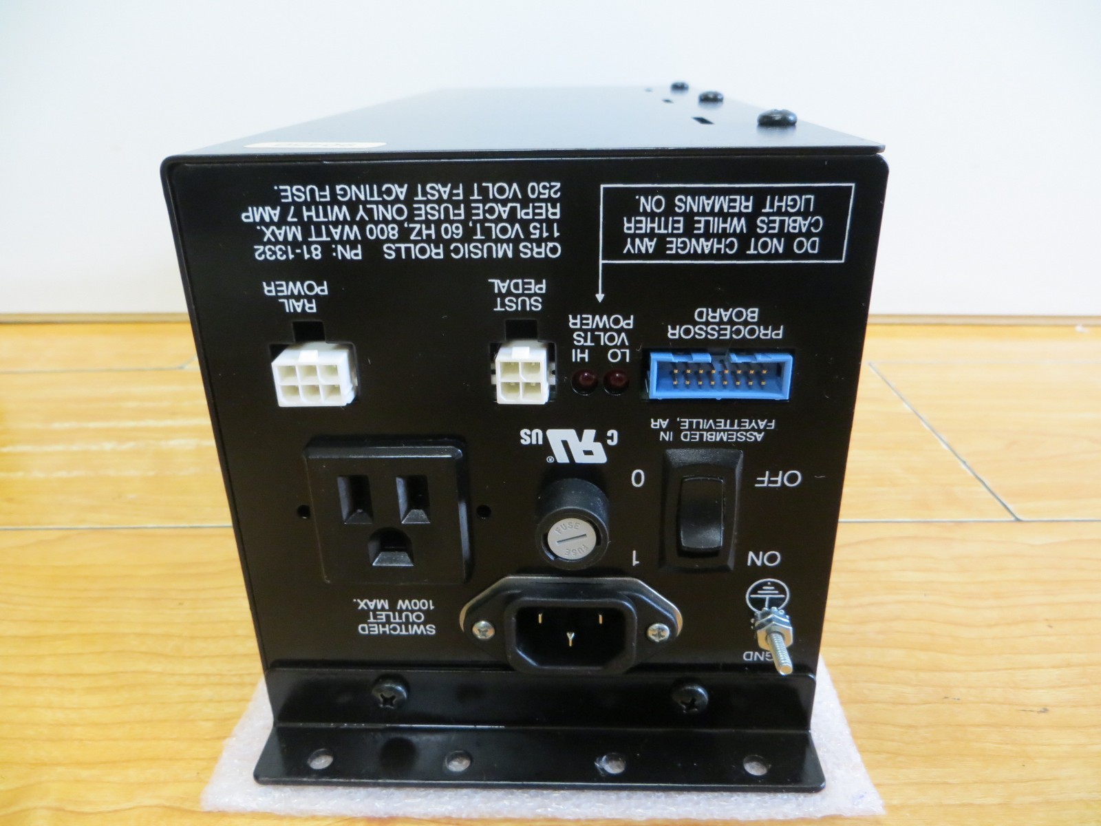 QRS Pianomation Power Supply For Player Pianos
