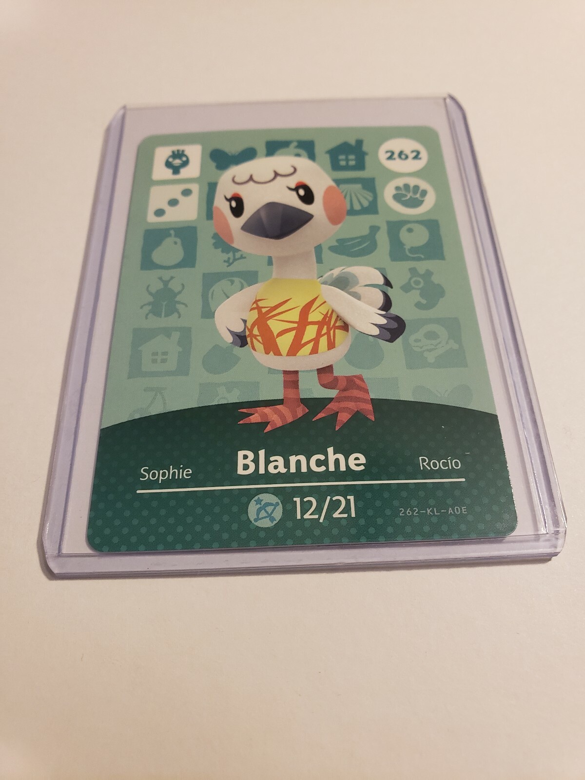 !SUPER SALE! Blanche # 262 Animal Crossing Amiibo Card AUTHENTIC Series 3 MINT!