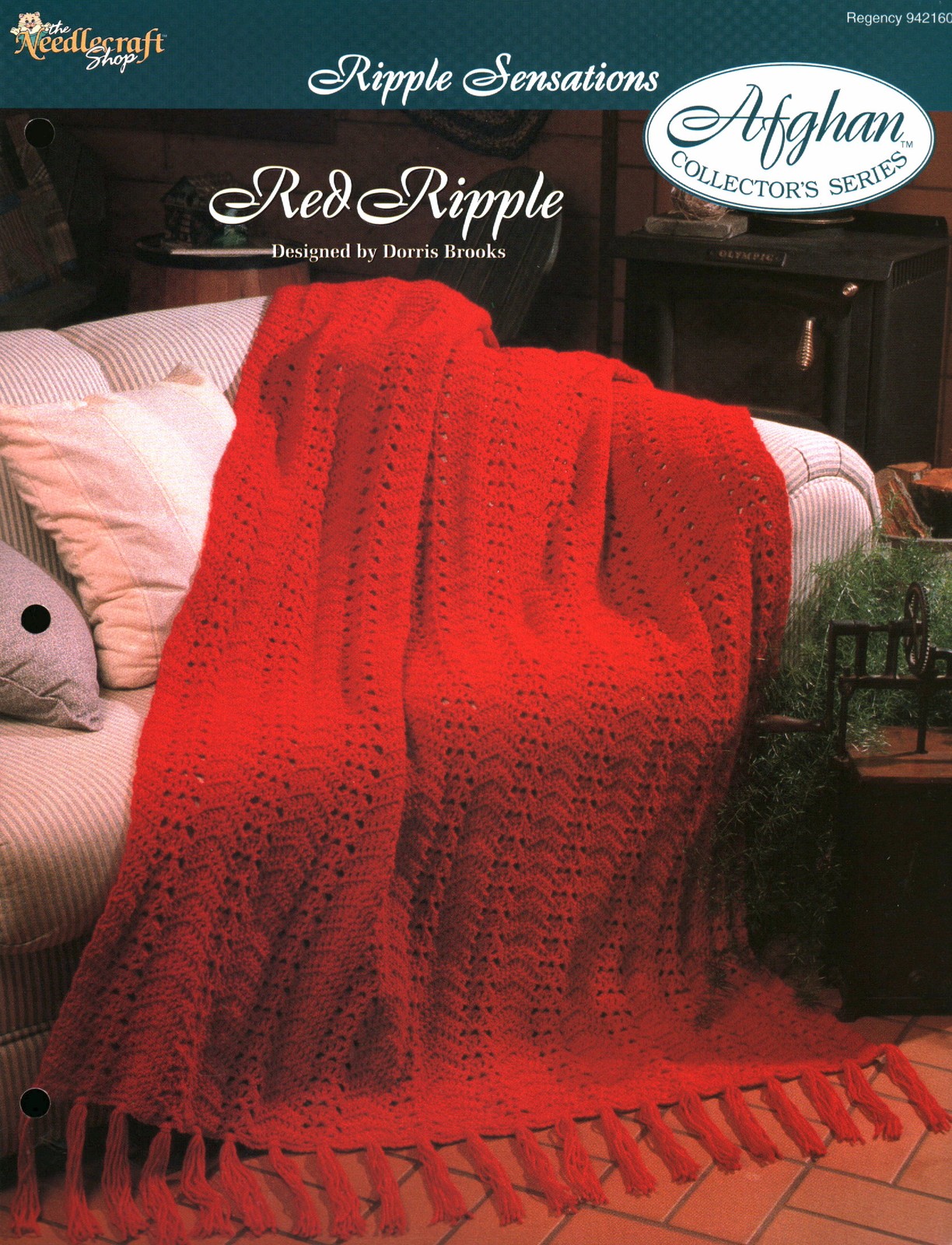 Red Ripple - Ripple Sensations | Needlecraft Shop Afghan Series 942160