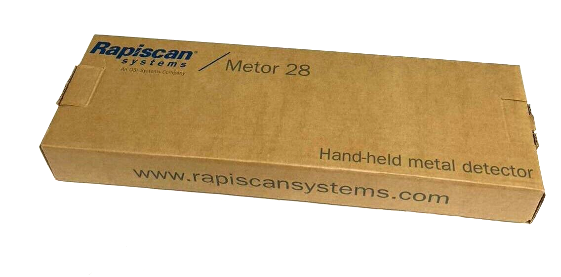 RAPISCAN SYSTEMS METOR 28 HANDHELD METAL DETECTOR