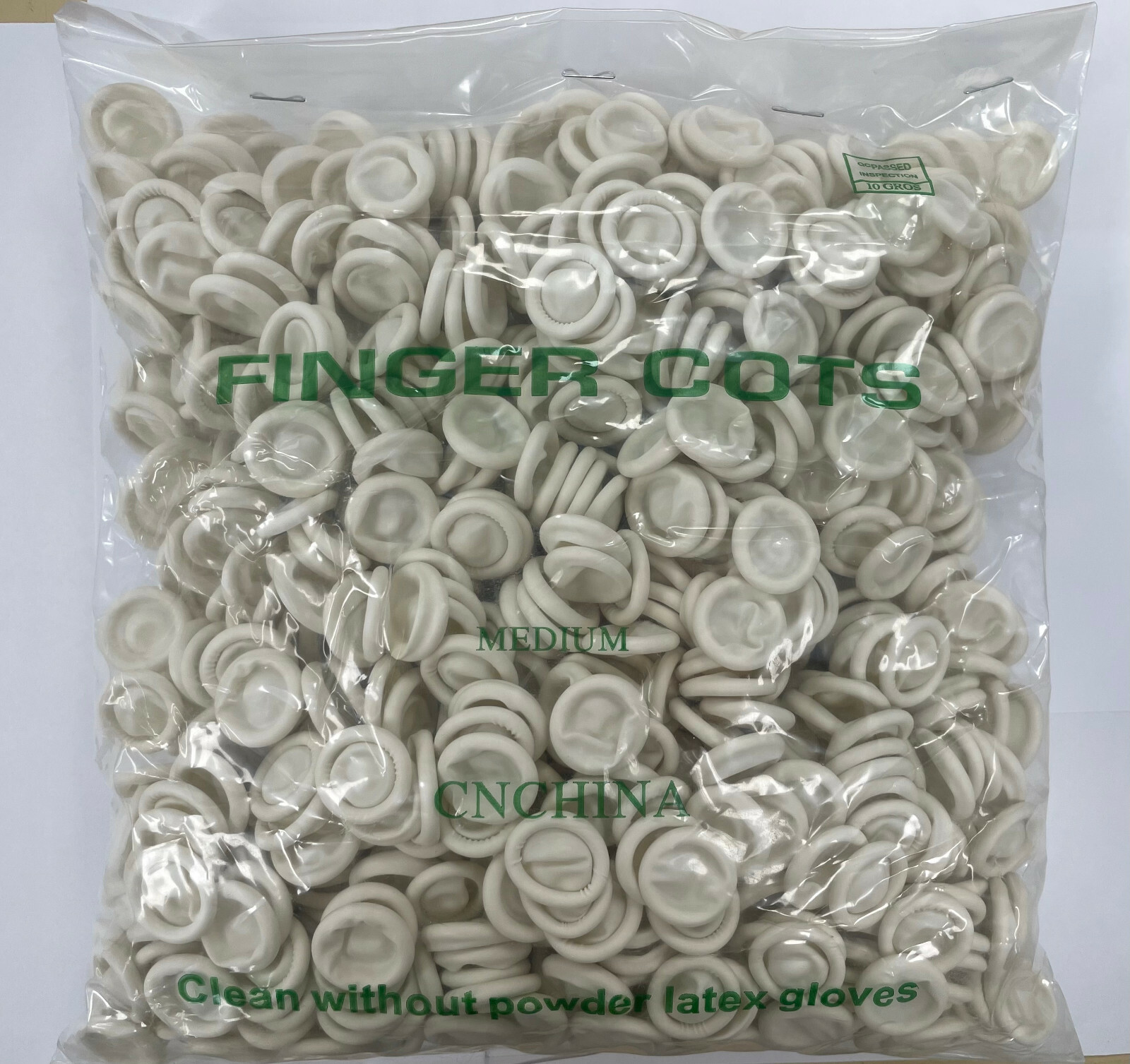 PROTECTIVE LATEX FINGER COTS GUARDS ANTI-STATIC - 100, 250 OR 500 PCS