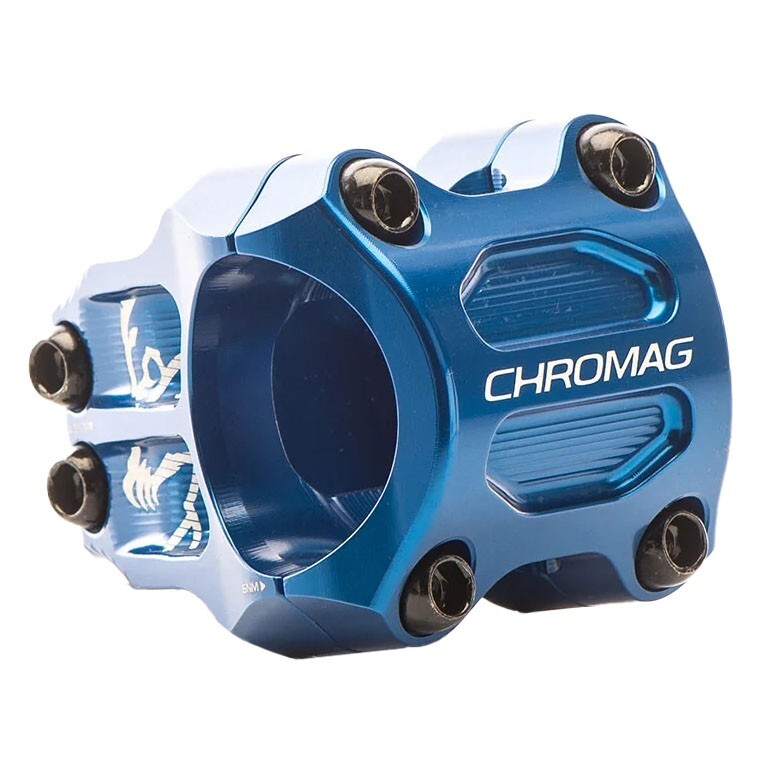 Chromag Riza MTB Mountain Bike Bicycle Stem Blue  35.0 x 0 degree x 32mm