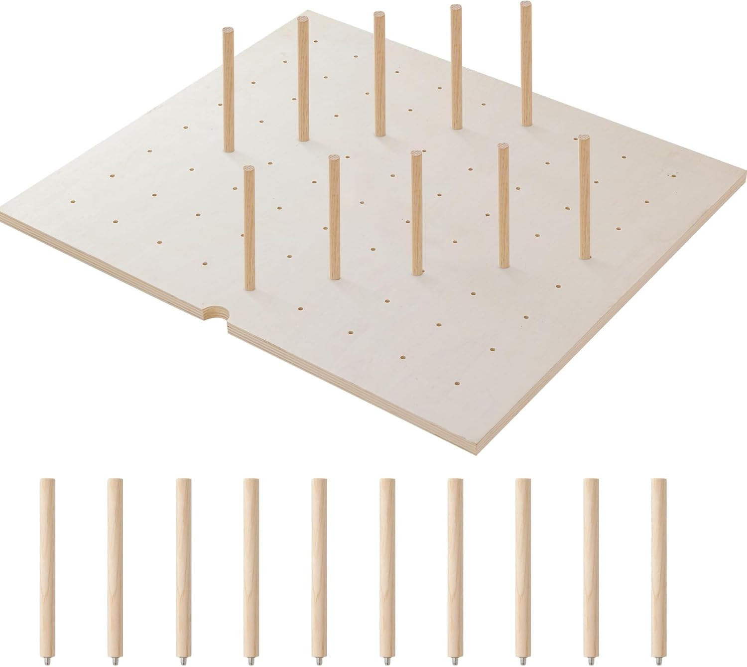Pegboard Drawer Organizer, 24×21In Adjustable Peg Board Drawer Organizer for Kit