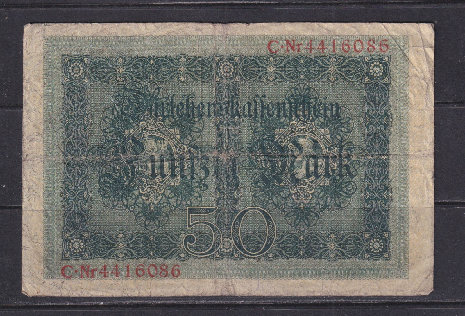 GERMANY - 1914 50 Marks Circulated Banknote (2)