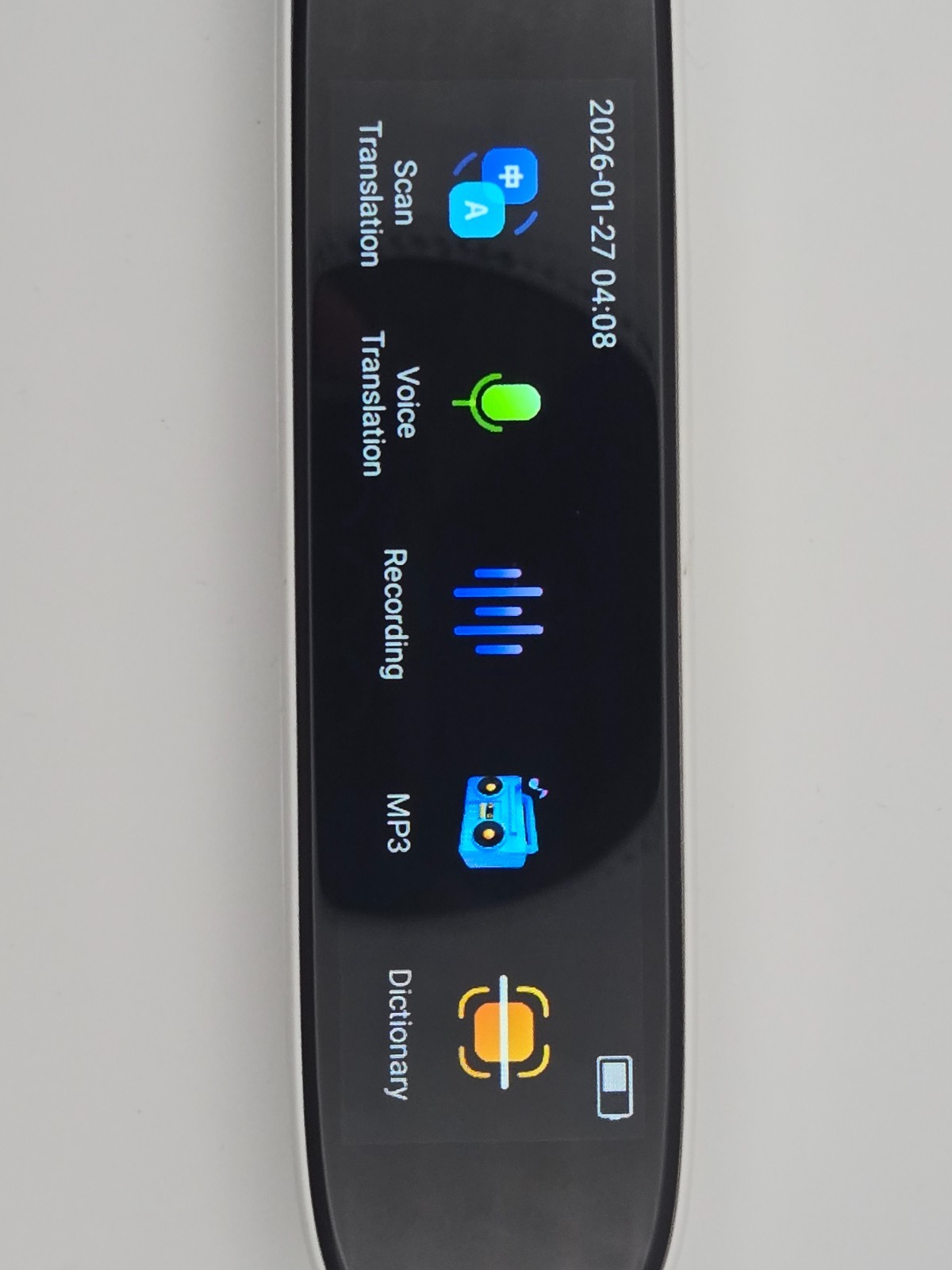 A26s Smart Voice Scan Translator Pen, Real Time Language Translator, Touchscreen
