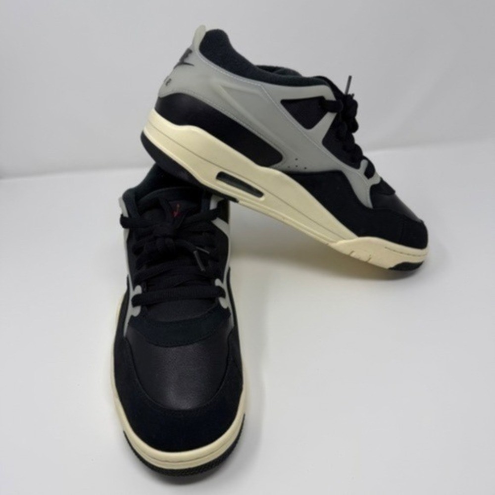 Air Jordan 4 RM Black/Gym Red/Sail/Coconut Sneakers Mens 11.5 - NWT FQ7939 006