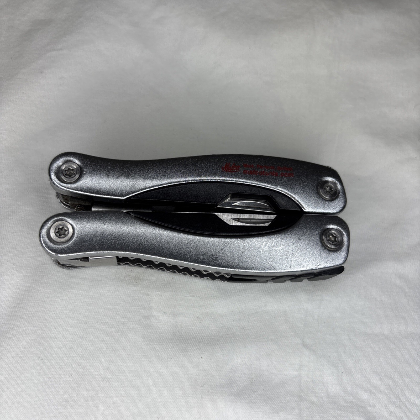 Matco Multi-Tool Unisex OS Silver Good Stainless Steel Folding Pliers Saw Knife