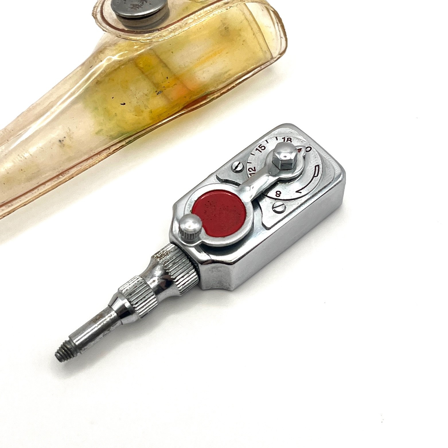 [Exc+3] Suehiro Vintage Mechanical Self Timer Shutter Release w/Case from japan