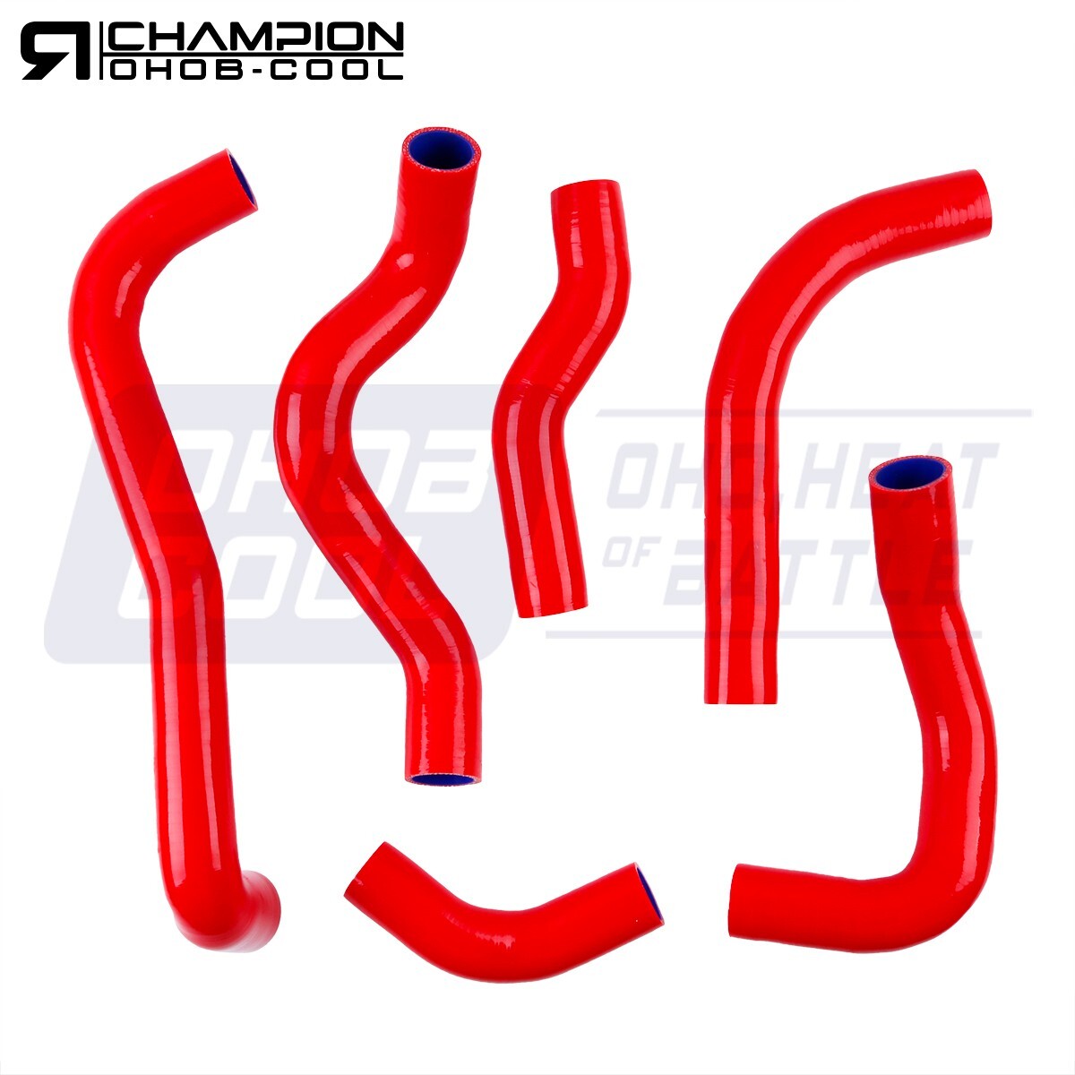 Intercooler Turbo Hose Red Pipe For Mitsubishi GT/GTO VR-4 3000GT 6G72TT 3.0L V6