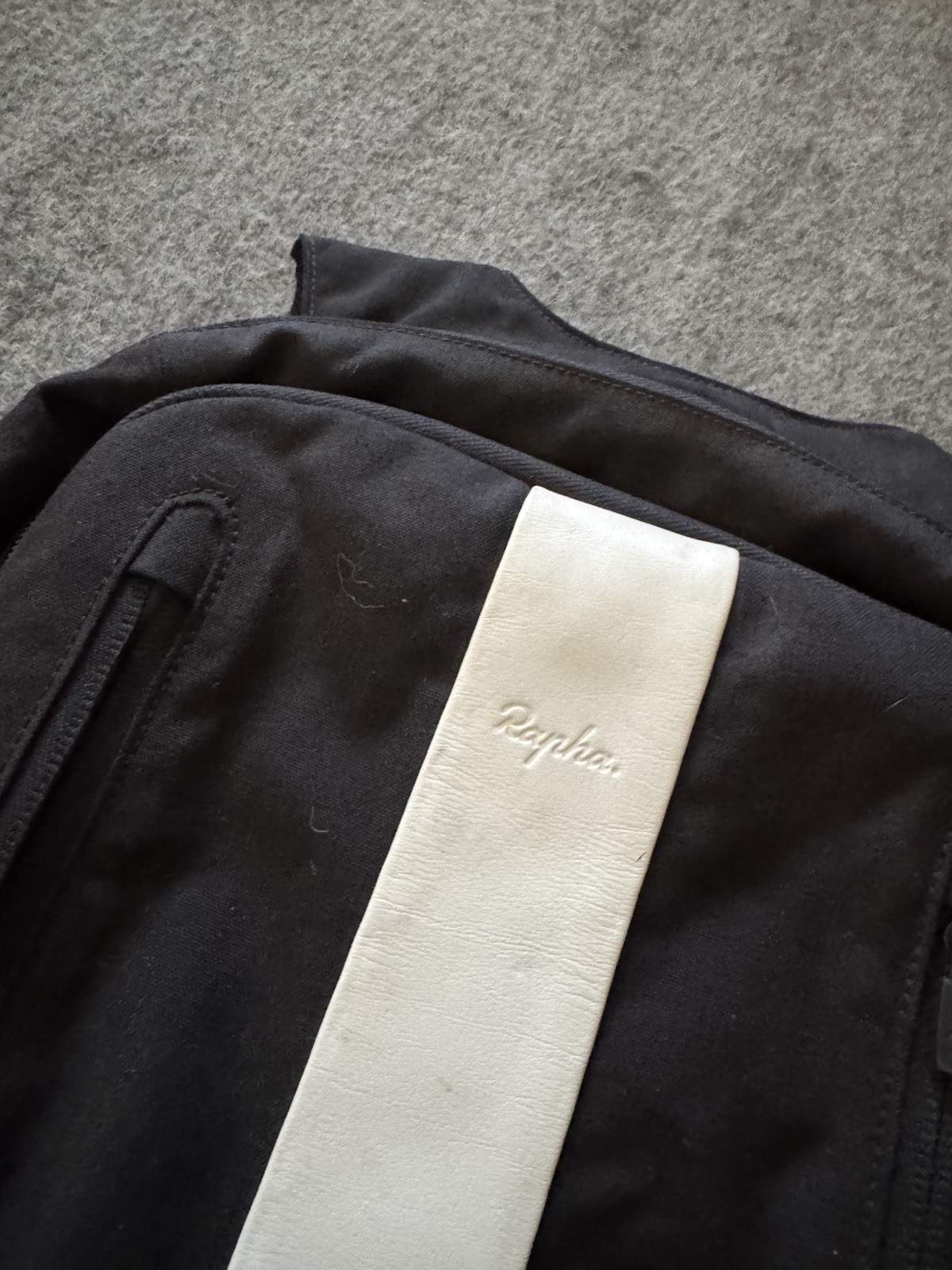 RAPHA Backpack Bag Cycling Commuter Fixed Reflective Black 14L Expandable RARE