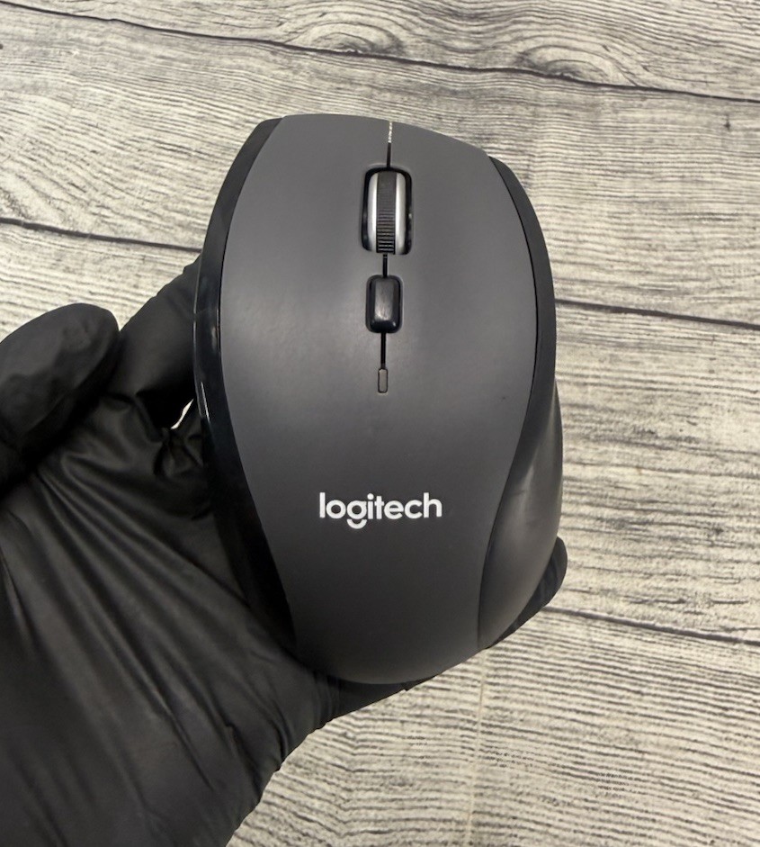 Logitech M705 Wireless USB Optical Mouse Black (No Battery Cover)