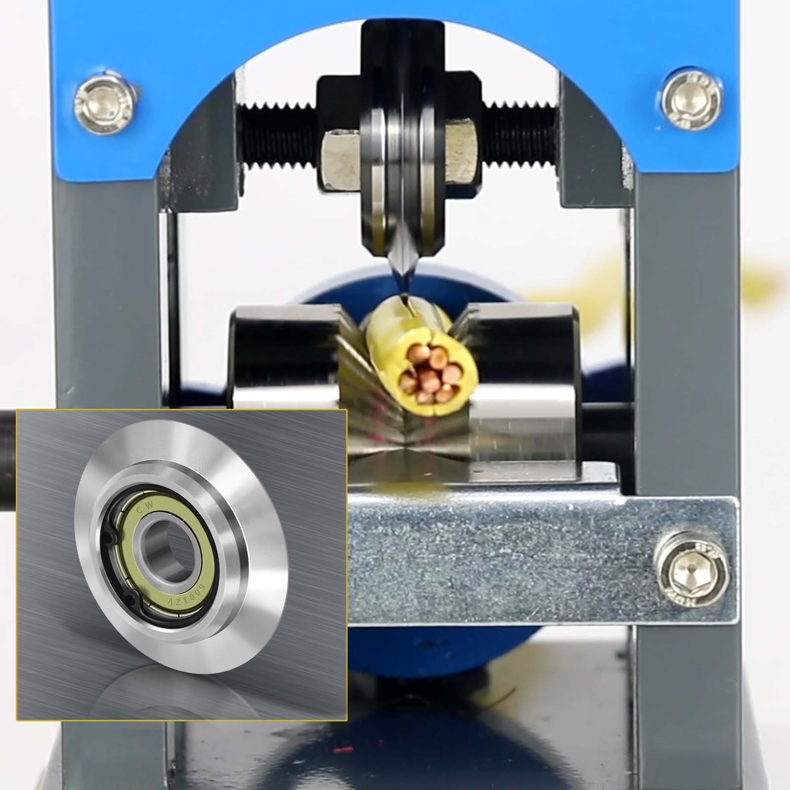 Upgraded Replacement Blade for Copper Wire Stripping Machine Powered Chrome 1PC