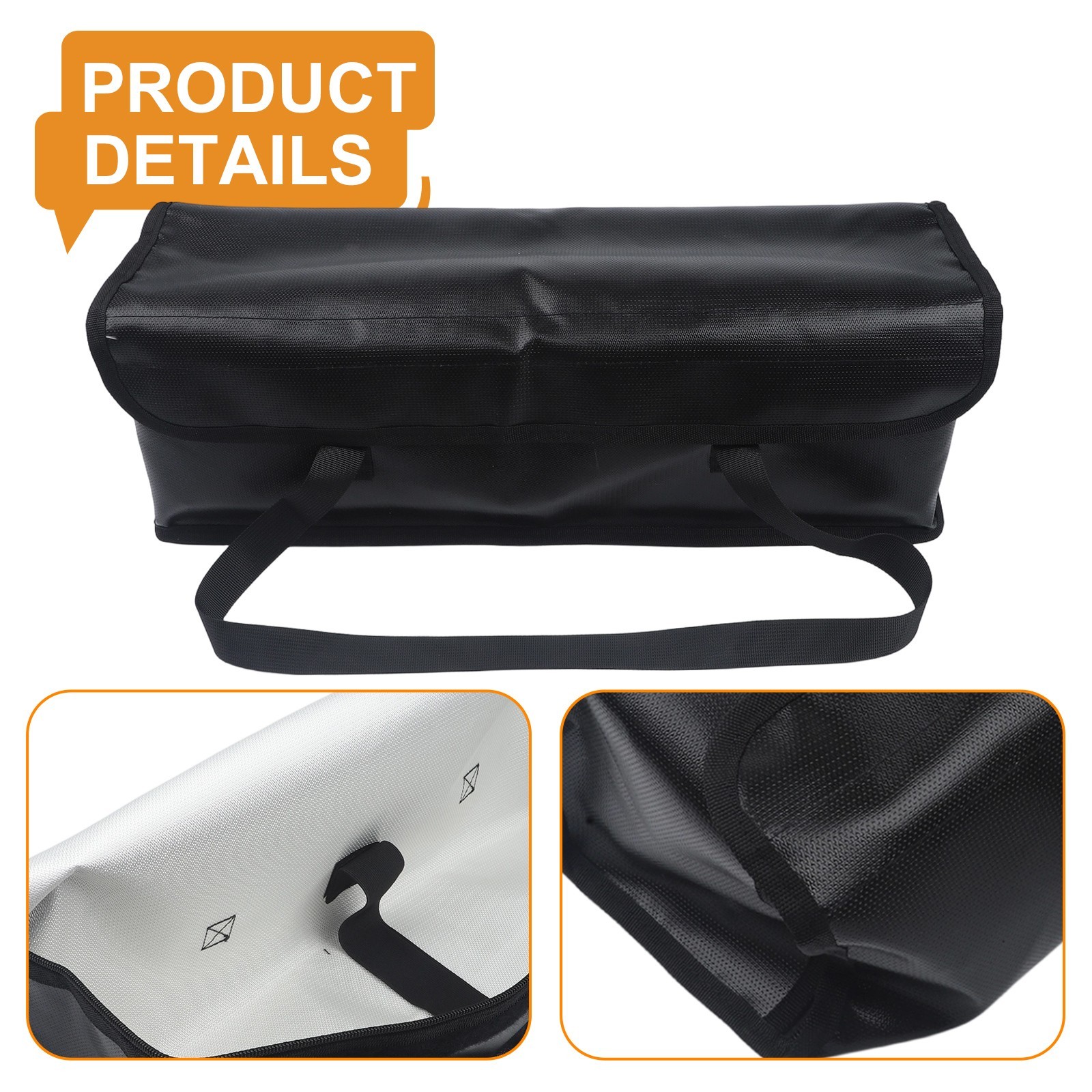 Functional Battery Explosion Proof Bag Suitable for 36V 48V 60V 72V Batteries