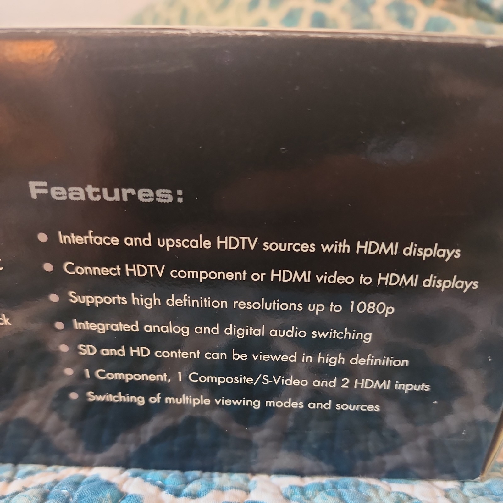 GefenTV Hi Def Scaler, GTV-HIDEFS