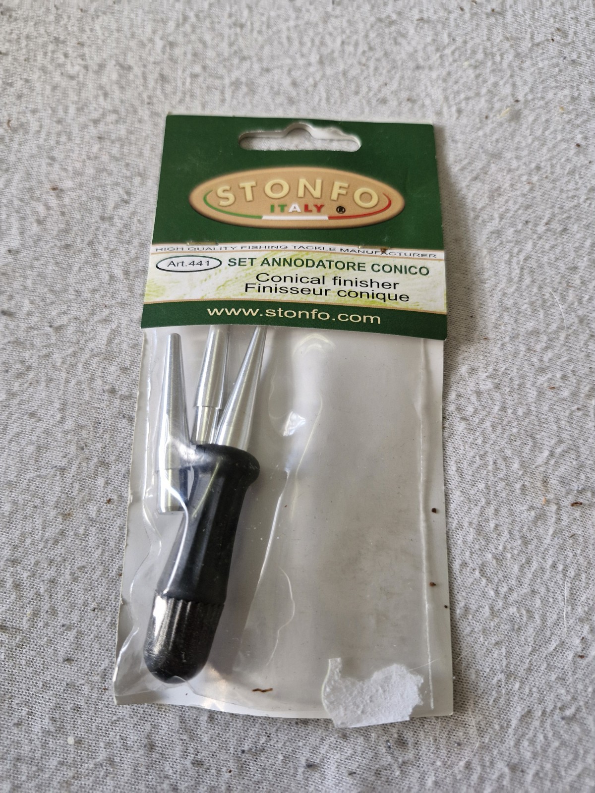Stonfo Fly Fishing CONICAL FINISHER fly tying tools ART 441 Trout & Salmon