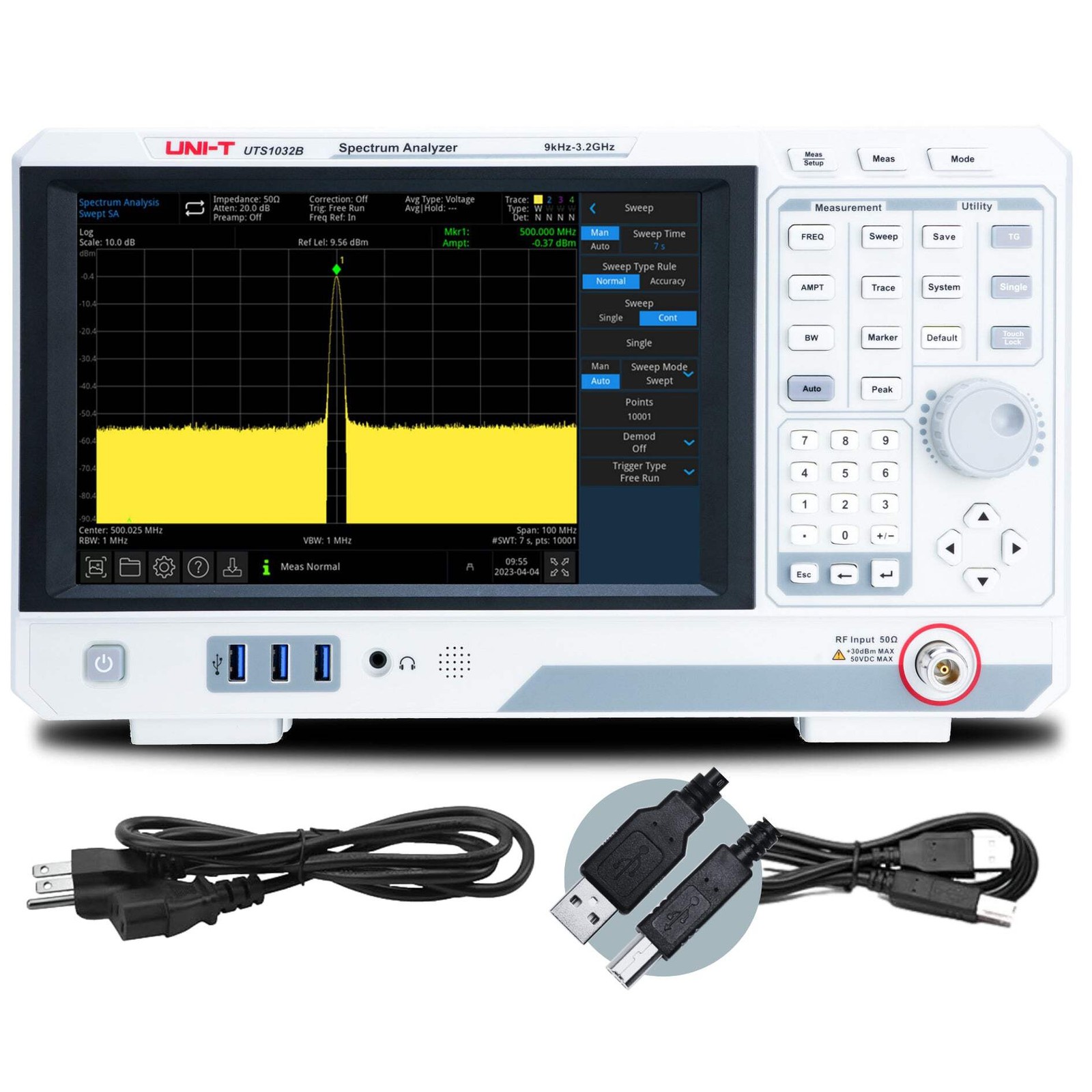 UNI-T UTS1032B Spectrum Analyzer 3.2GHz