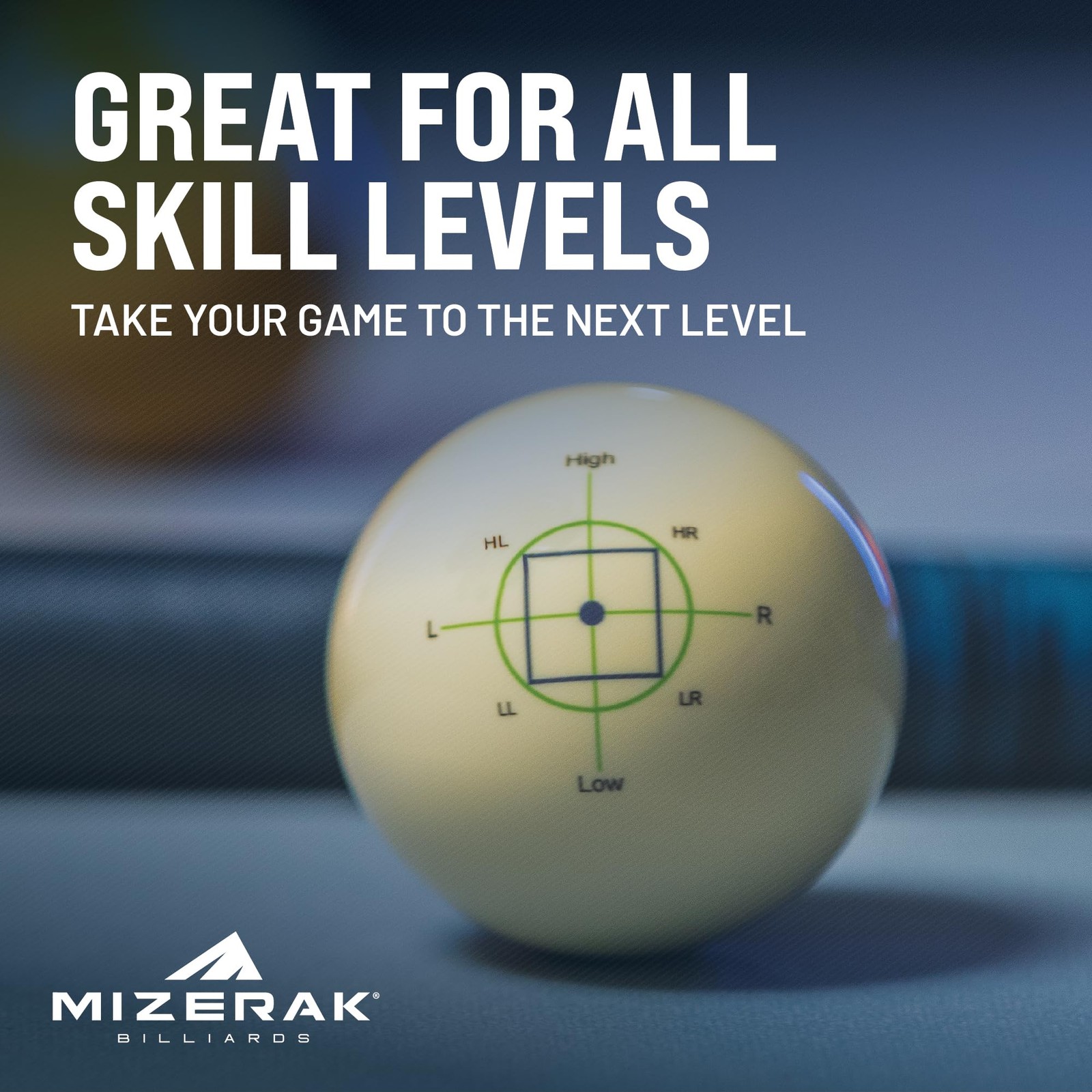 Mizerak Training Cue Ball for Billards