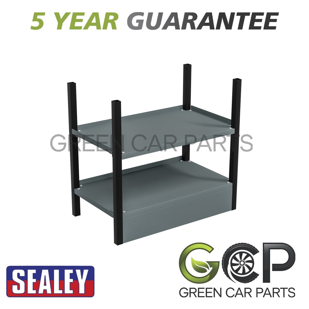 Sealey Modular Storage Base unit 2 Shelves 580mm APMRB1