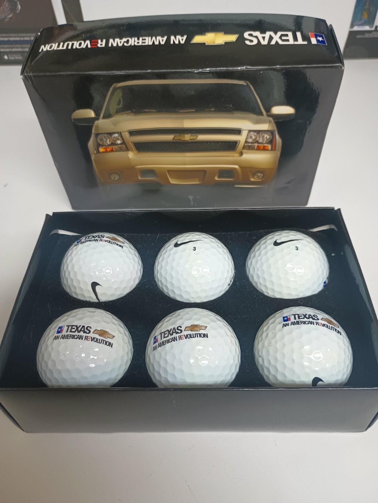 Vintage Nike Golf Balls Texas an American Revolution  2004