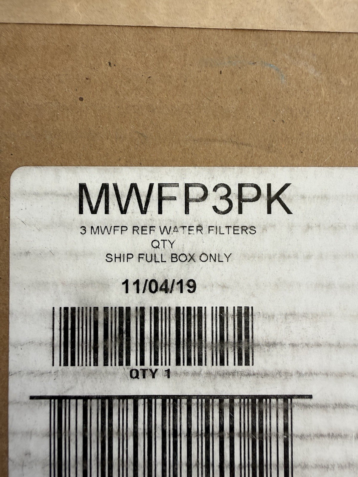 3 Pack GE MWF Genuine Smart Water Filter