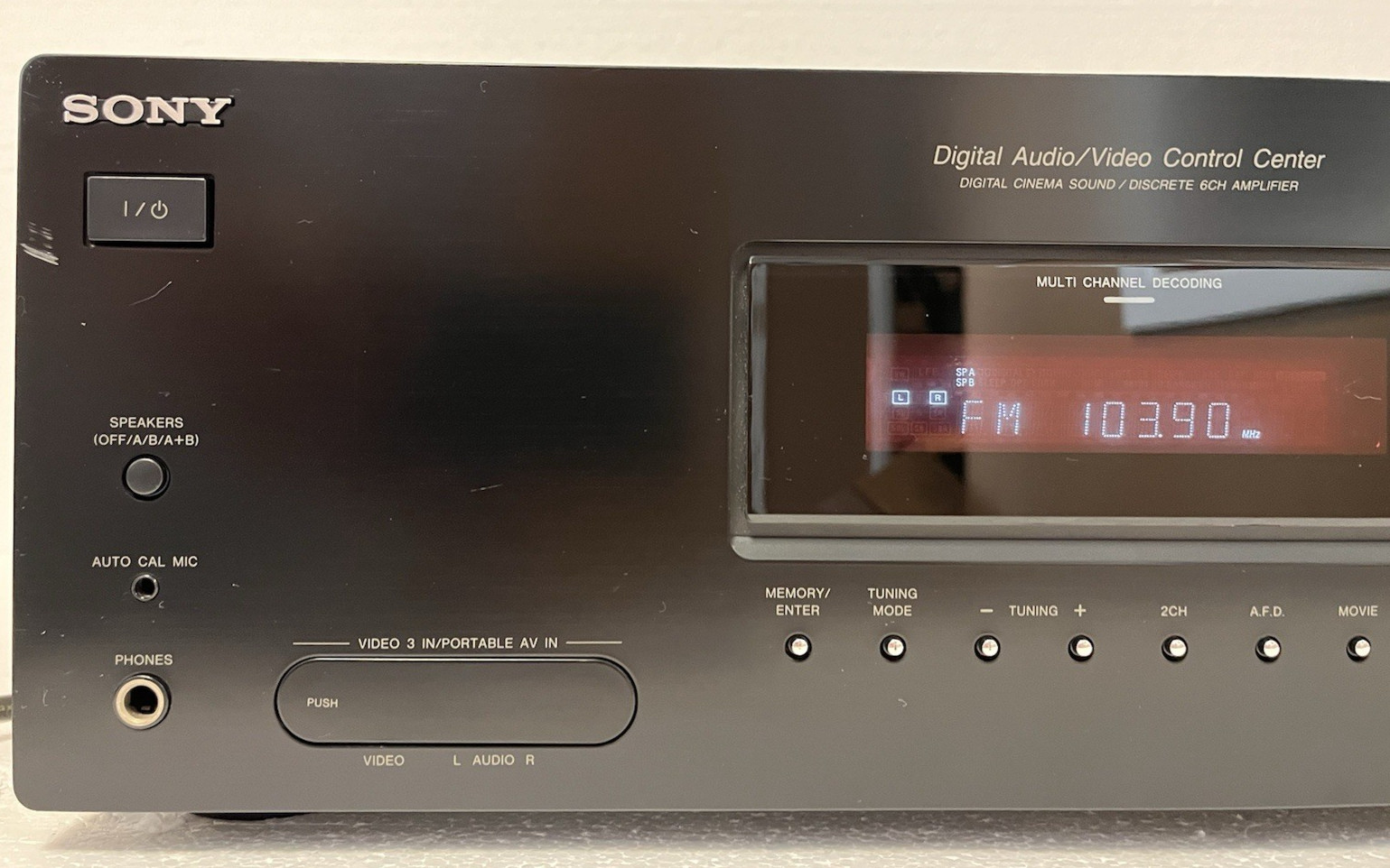 Sony STR-DG500 Home Theater A/V Receiver Tested & Working