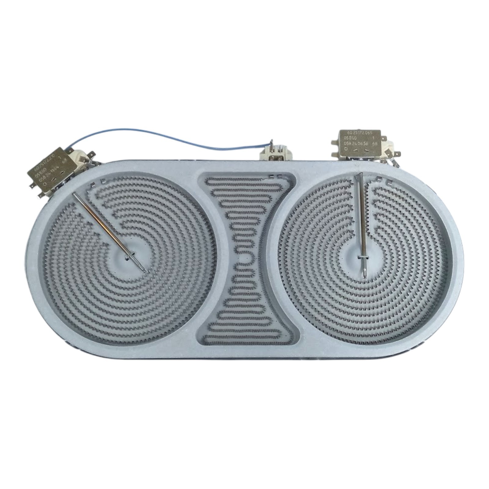 CMP CMR8X17D44L Radiant Range Stove Dual Burner Eye for Samsung DG47-00072A