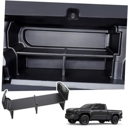 Glove Box Dividers Organizer Compatible with Toyota Tacoma 2024 2025 2026 (4th
