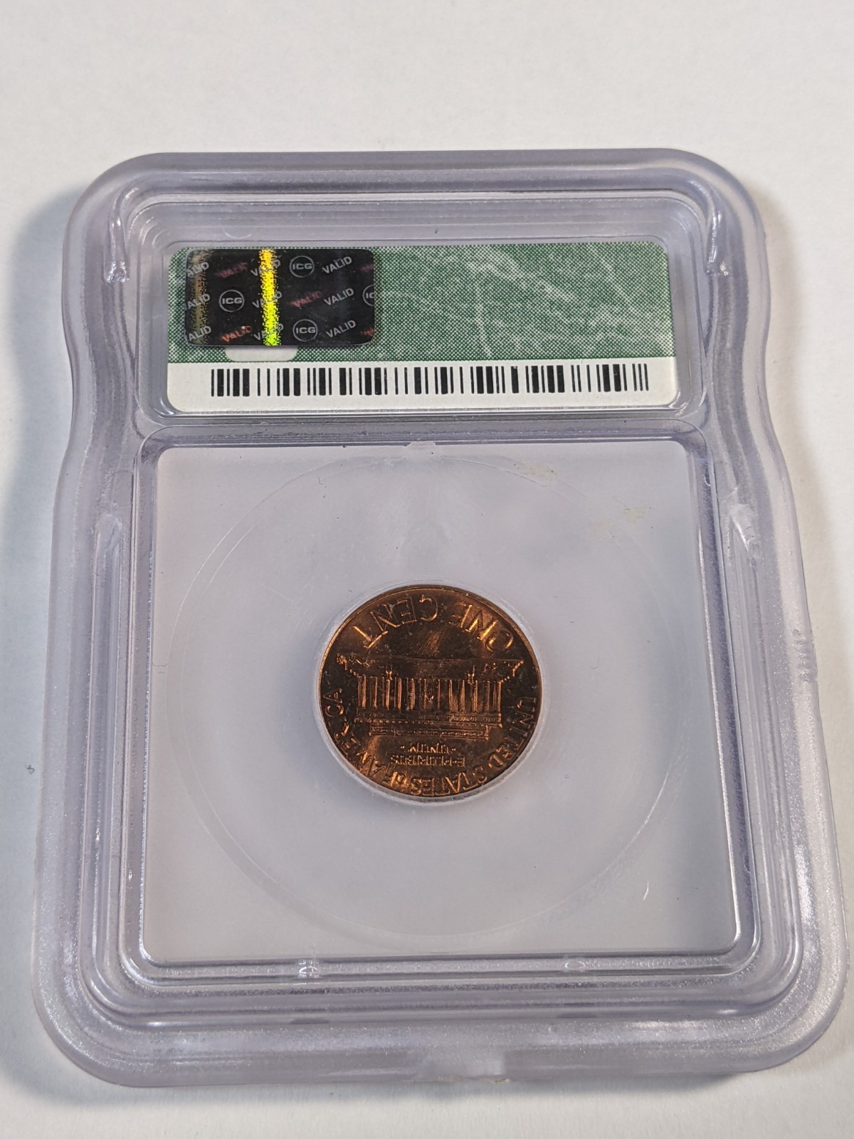 1960 1C Large Date MS67 Red High Grade Lincoln Cent