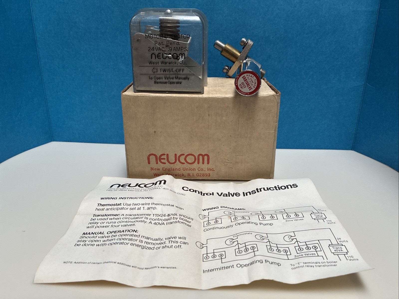 Neucom Vintage Steam Valve