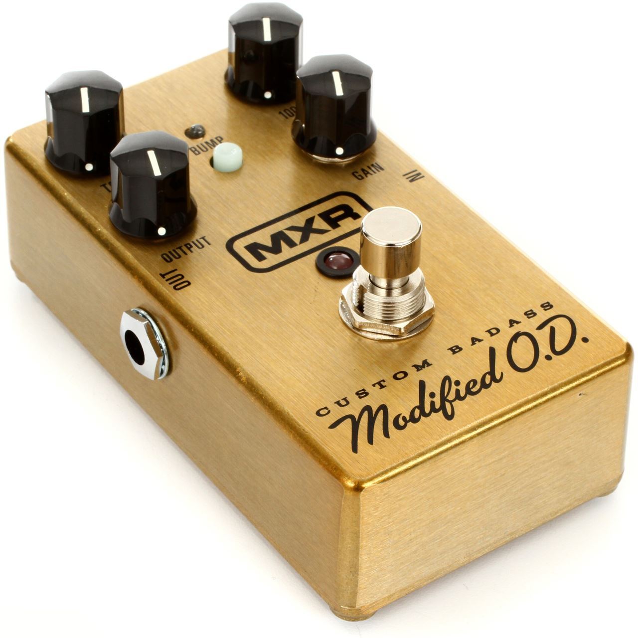 MXR Custom Badass Modified O.D. M77 Overdrive Effects Pedal with Cables
