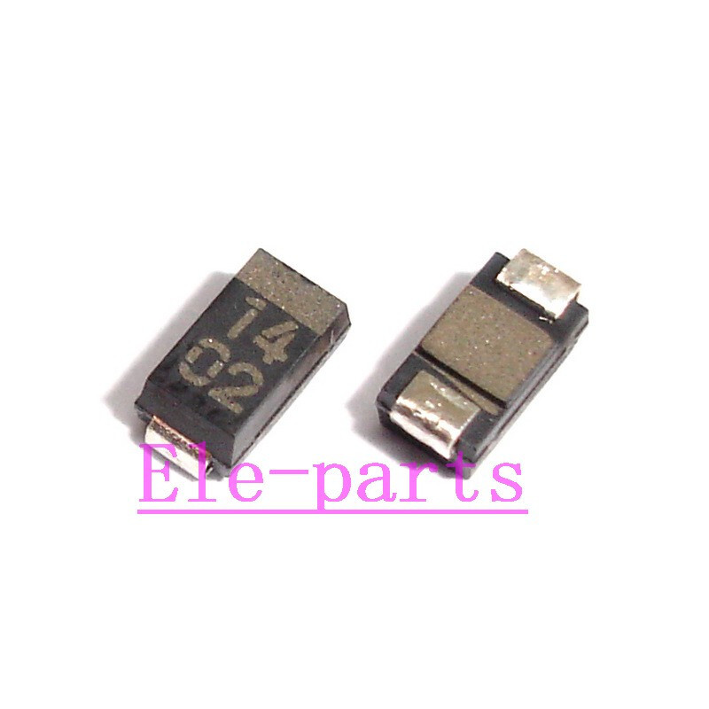 500 PCS 1SR154-400 DO-214AC 1A 400V SMA Rectifier diode