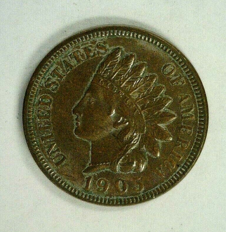 1905 INDIAN CENT CHOICE BU. REDUCED 1/8/26 (695)