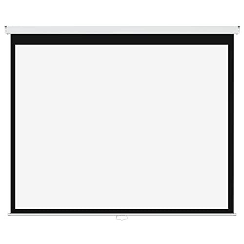 INLAND ProHT 84" 16:9 Aspect Ratio, Pull Down Projector Screen, - 05350