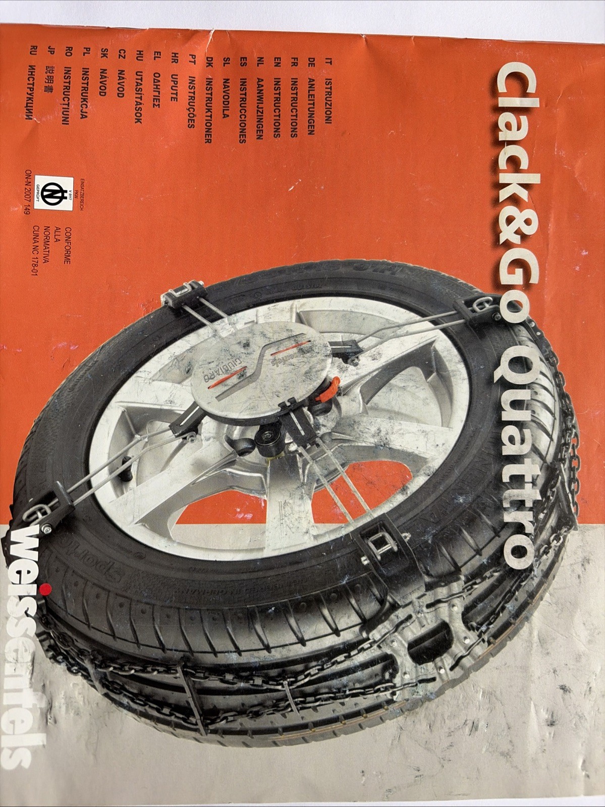Snow Chains for Easy Installation And Removal