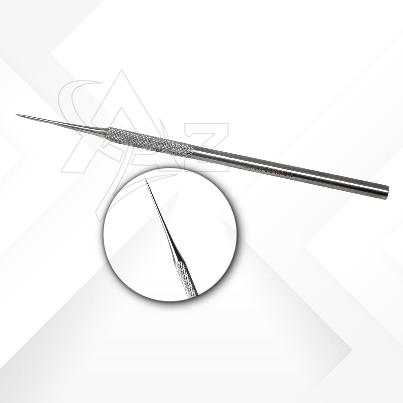 5.5" Micro Straight Dissecting Needle #1 Single Ended Surgical Instrument