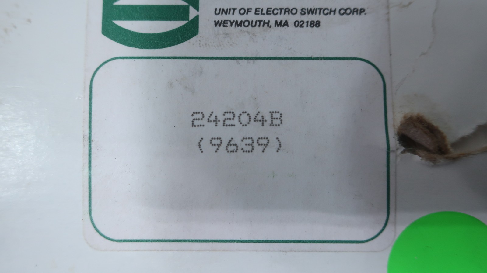 Electroswitch 24204B Series 24 Rotary Selector Switch 120/240/600v-ac