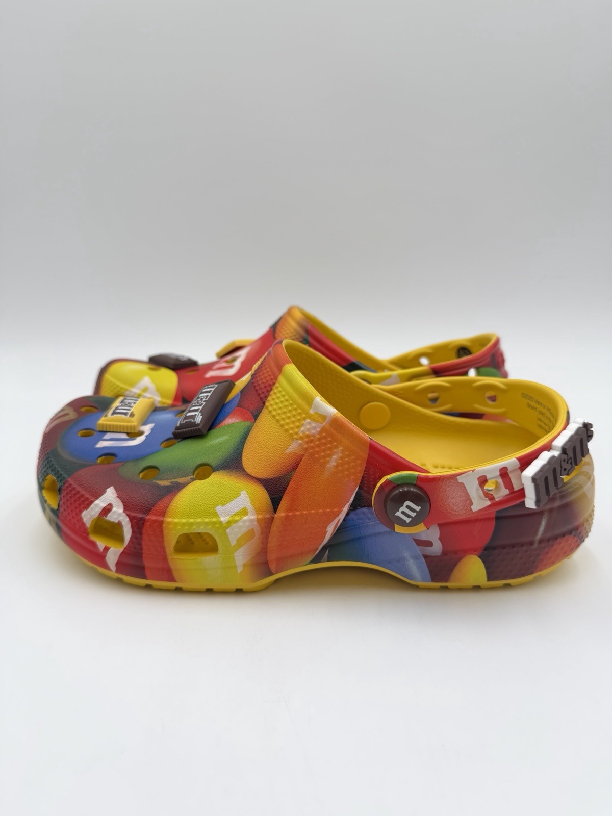Crocs Unisex M&M's Classic Clog Multiple Sizes Yellow Multicolor |211684-75Z|