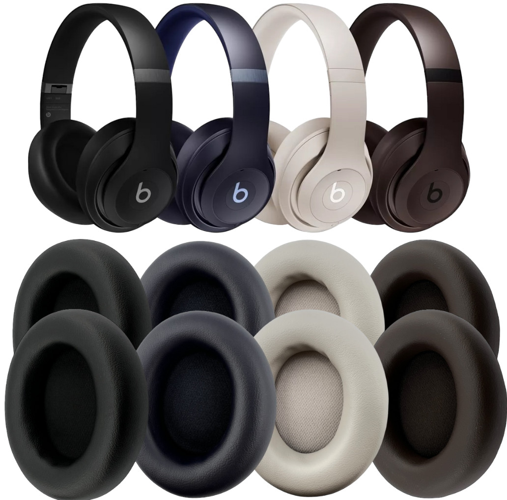 CS Ear Pad Cushions Replacement For Beats Studio Pro Wireless Headphones Earpads