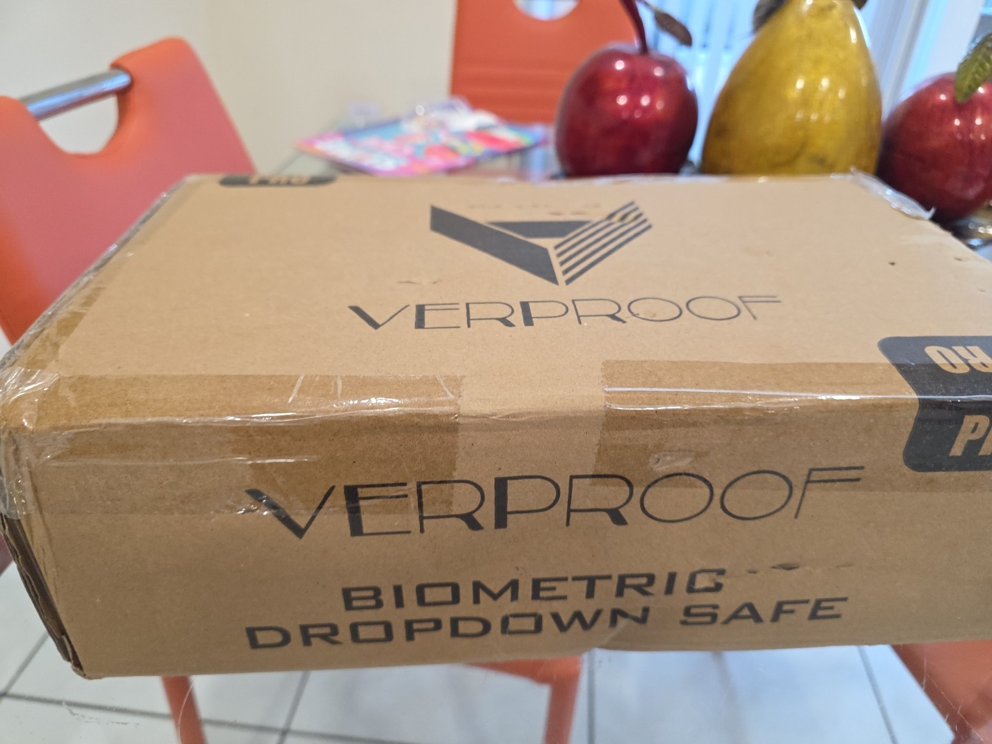 VERPROOF Biometric Gun Safe for Handgun Drop Down Pistol Safe
