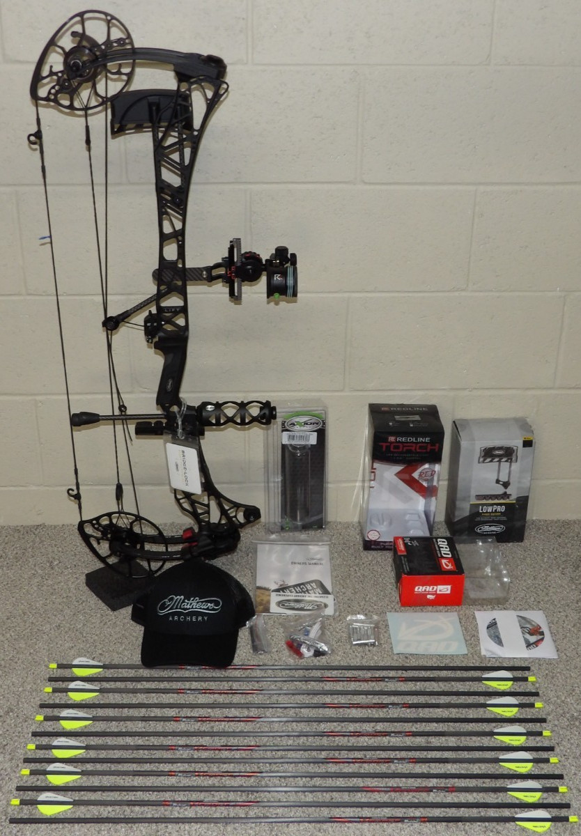 NEW Loaded LEFT Handed Mathews Lift X 33 Bow Package- LiftX - Many DL/DW Avail.