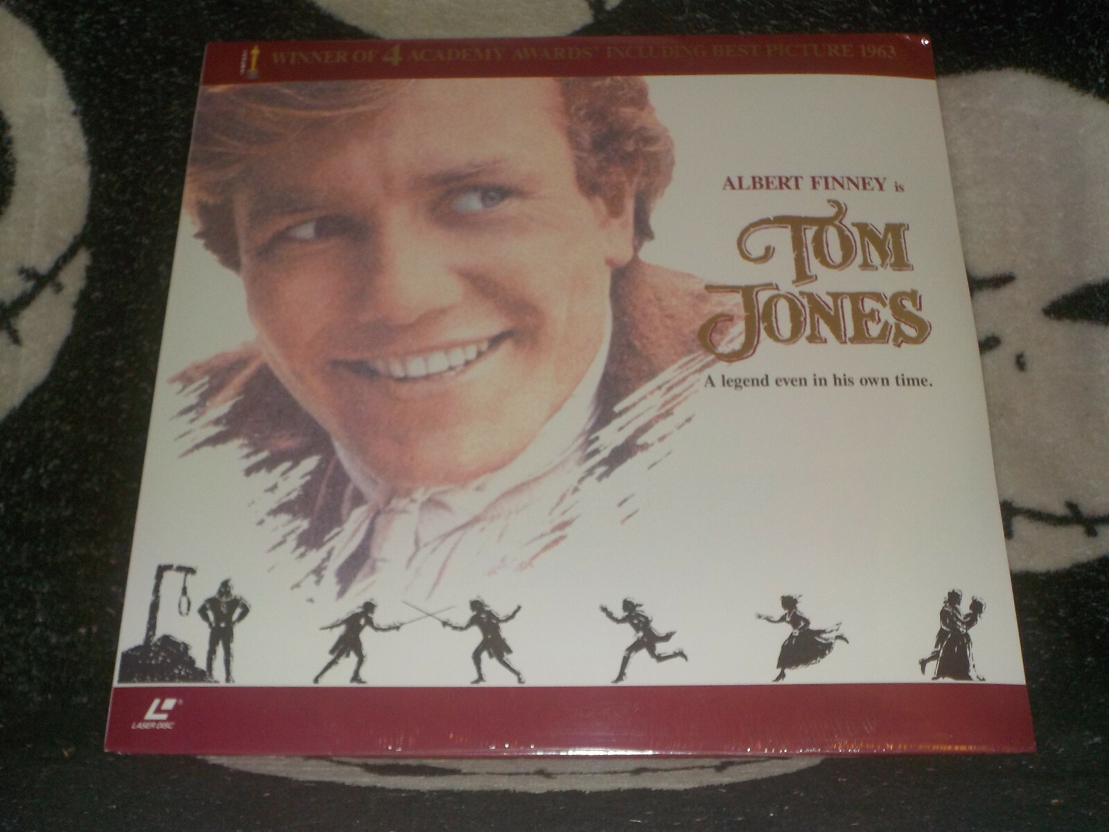 Tom Jones NEW SEALED Widescreen Laserdisc LD Albert Finney Free Ship $50