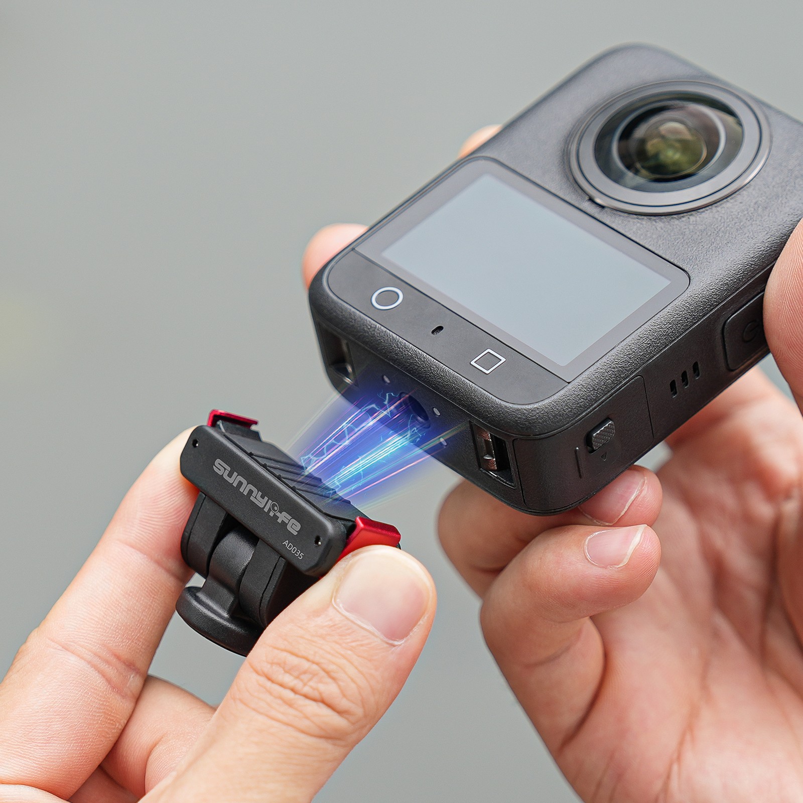 Magnetic Quick Release Bracket Adapter Mount For DJI Osmo 360/Action 5 Pro/4/3/2