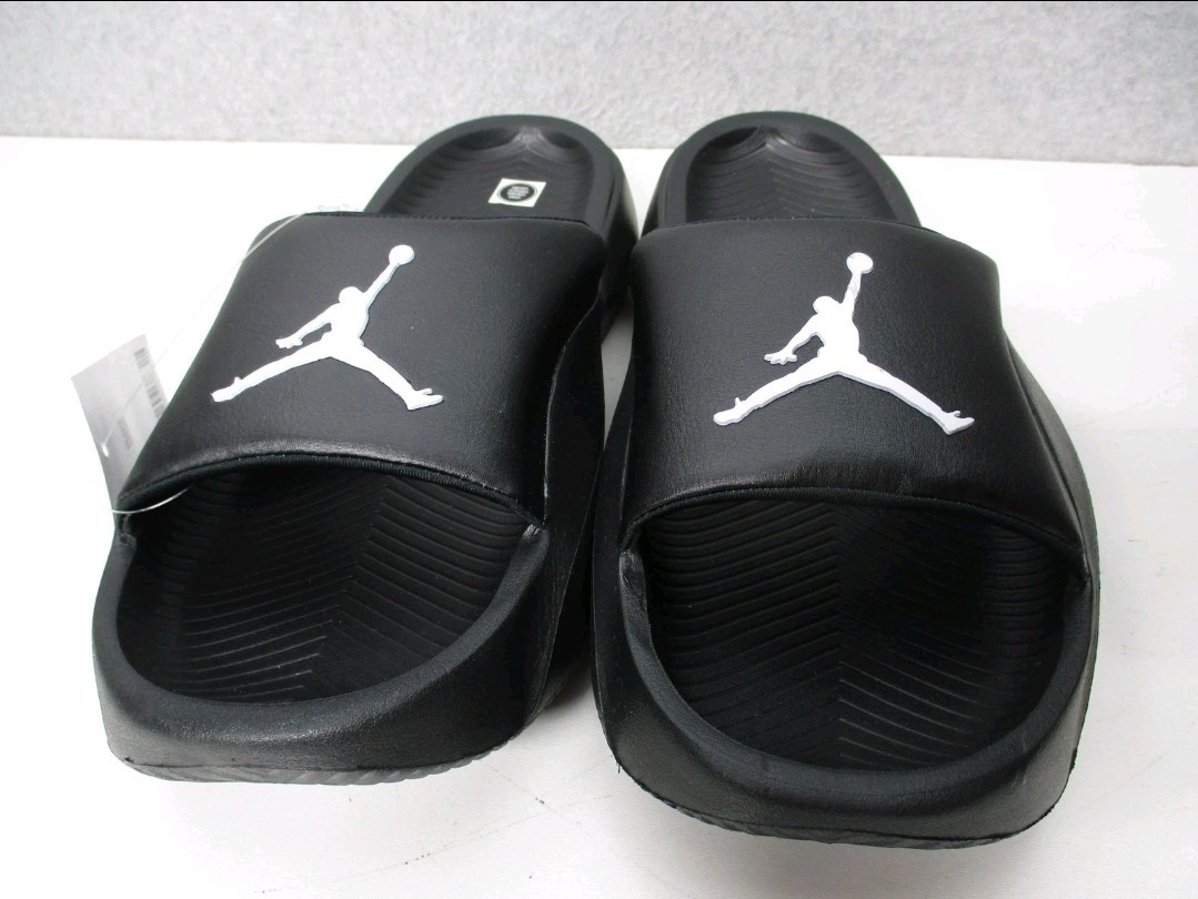 Authentic Nike Jordan Franchise Men's Slide / Black-White / HF3263 001