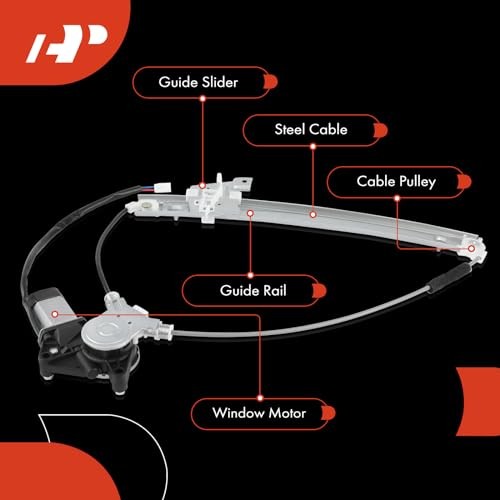 Power Window Regulator with Motor Compatible with Mazda Rear Passenger Side