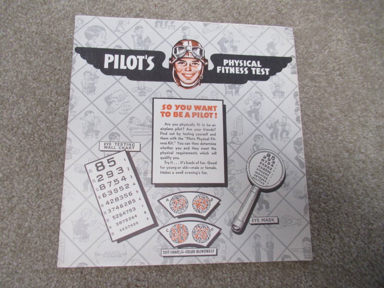 1944 Pilot’s Physical Fitness Test