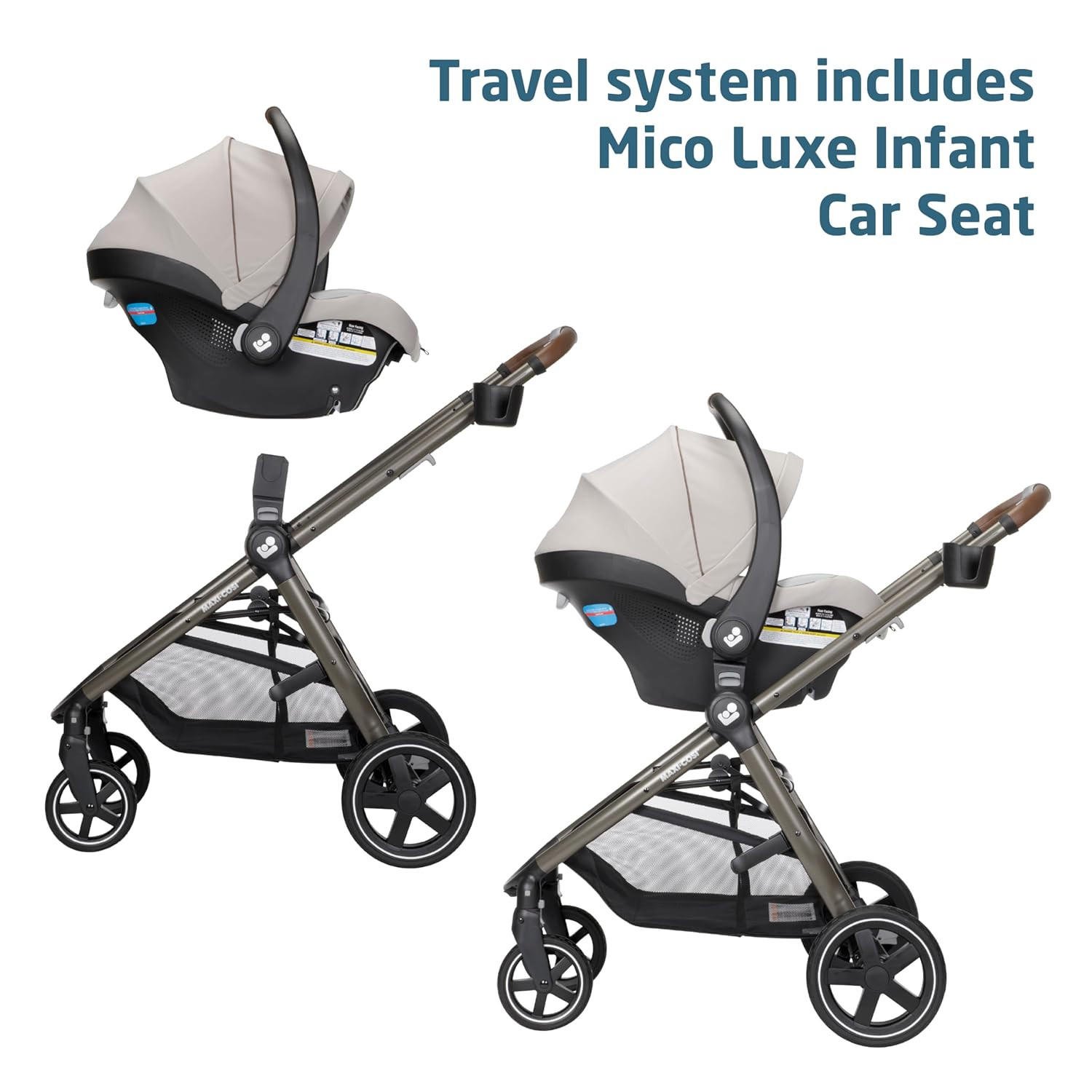 Zelia™ Luxe 5-In-1 Modular Travel System