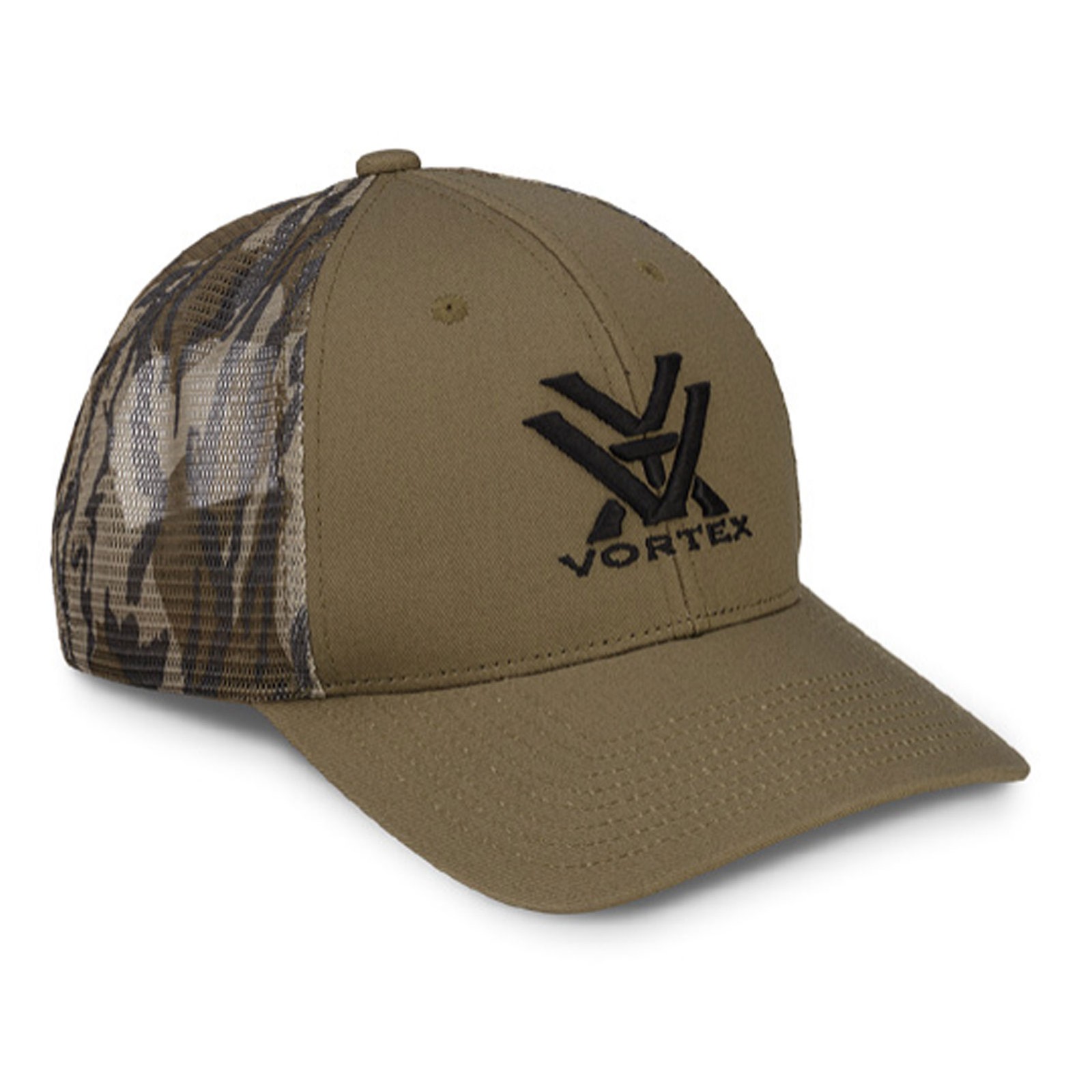 VORTEX Men's Core Logo Mossy Oak Bottomland OSFM Cap (123-09-BOM)