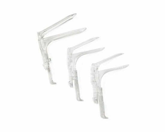 10 Pack Disposable Vaginal Speculum Size Small, Style Graves, Clear Plastic