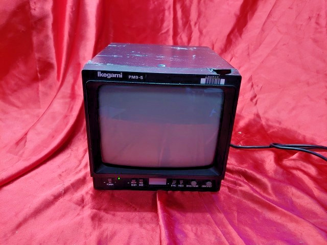 Ikegami PM-9-5A 9" Monochrome Broadcast Monitor