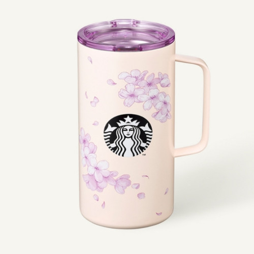Starbucks Korea 2024 SS Blossom Secret Garden Tank Tumbler 503ml - Sakura